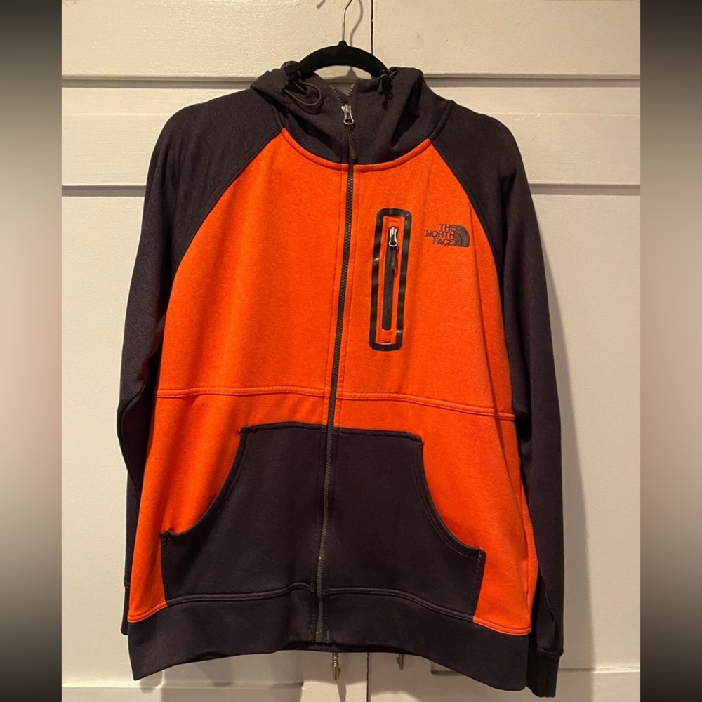 The North Face zip up with hood L